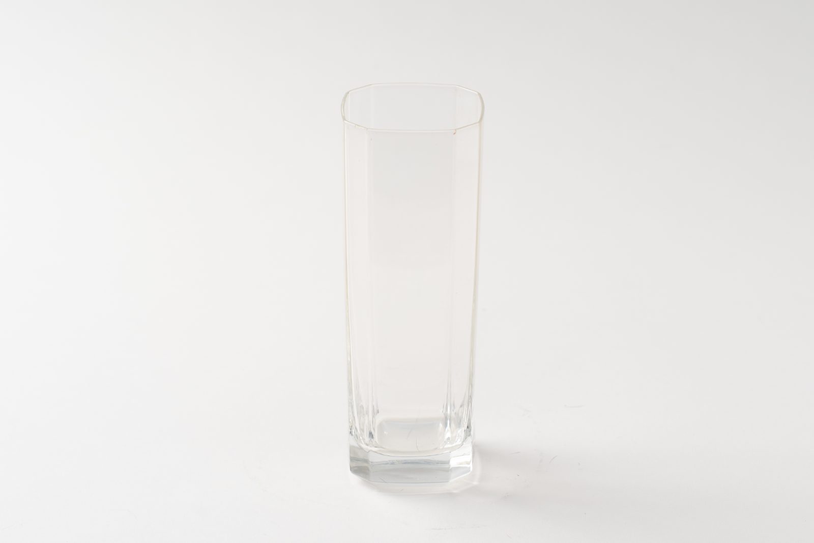 六角型玻璃長酒杯